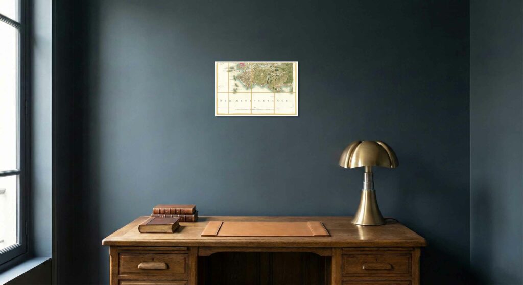 Édition seule pour la carte de Cassini - Feuille 124 - Marseille