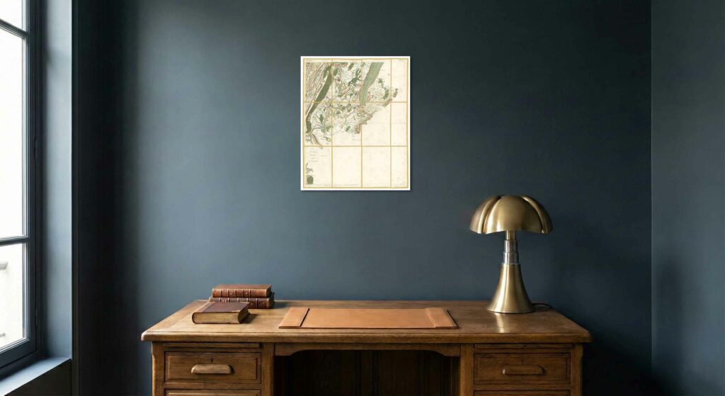 Édition seule pour la carte de Cassini - Feuille 147 - Genève – Gex