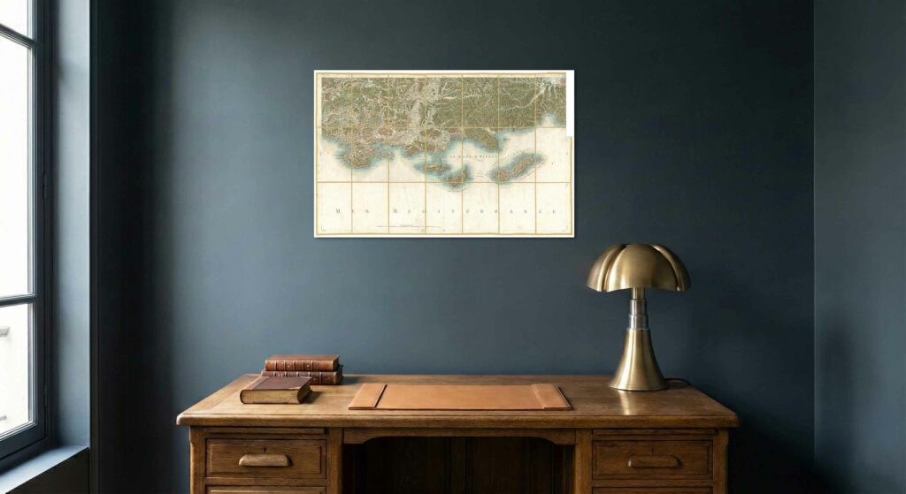 Édition seule pour la carte de Cassini - Feuille 155 - Toulon