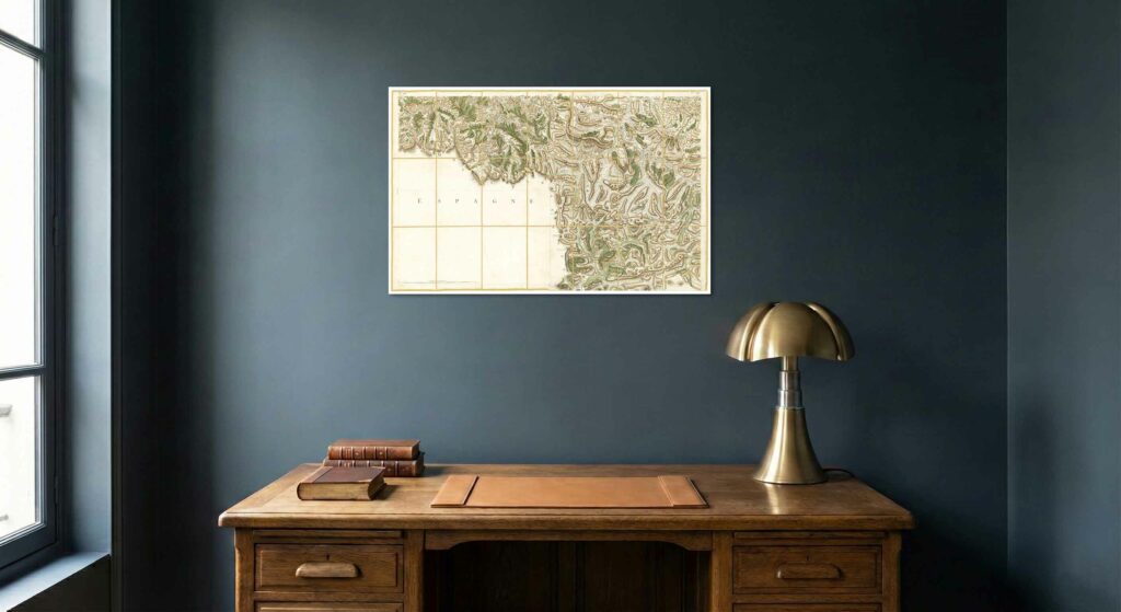 Édition seule pour la carte de Cassini - Feuille 40 - Ax