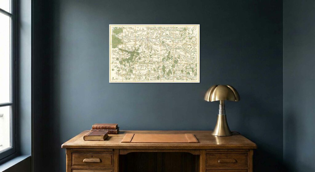 Édition seule pour la carte de Cassini - Feuille 44 - Soissons