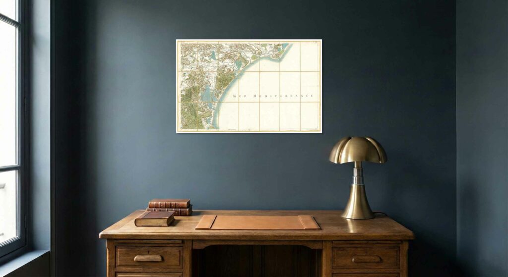 Édition seule pour la carte de Cassini - Feuille 58 - Narbonne