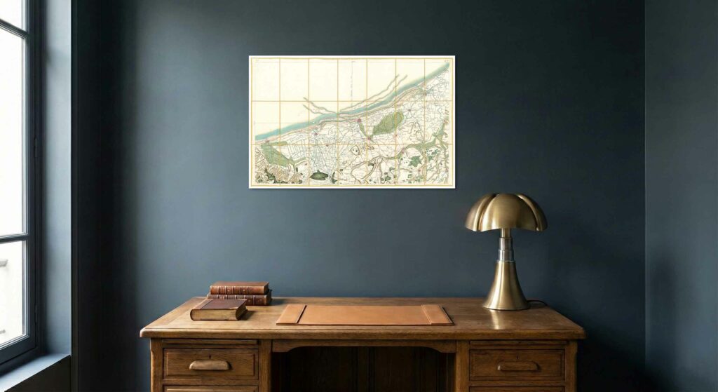 Édition seule pour la carte de Cassini - Feuille 6 - Dunkerque