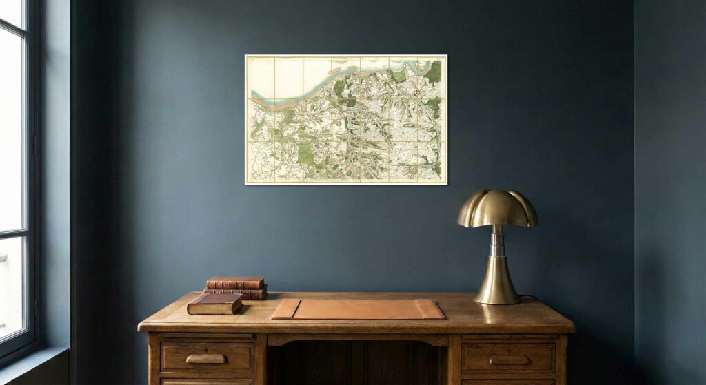 Édition seule pour la carte de Cassini - Feuille 61 - Lisieux – Honfleur