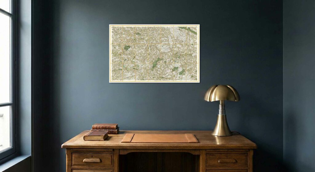 Édition seule pour la carte de Cassini - Feuille 96 - Mayenne