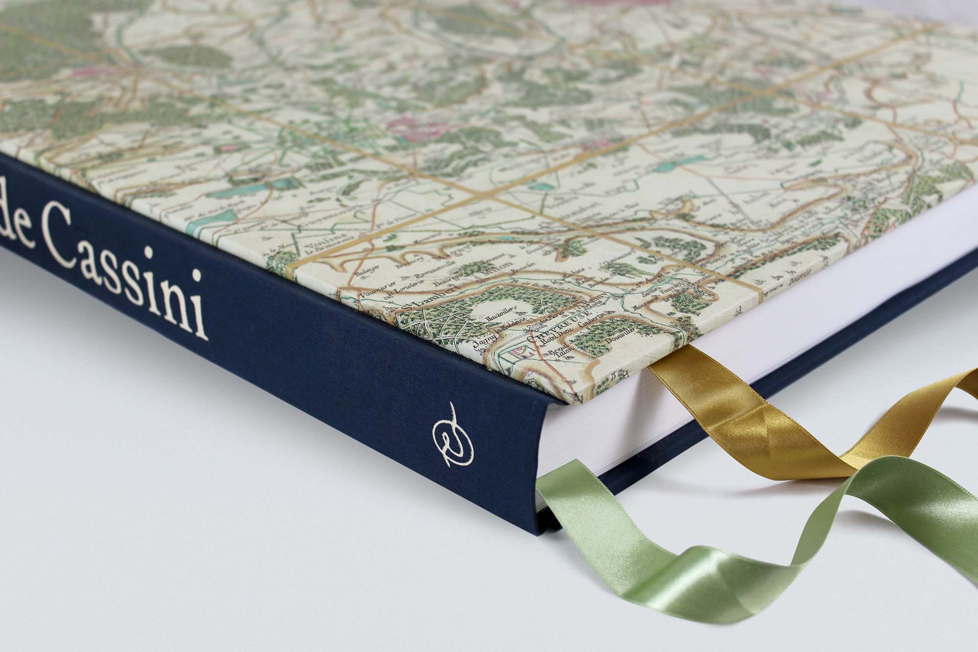 Reliure d'art de l'édition intégrale de la Carte de Cassini, Version de la Reine - Duplum