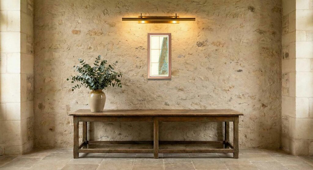 Encadrement classique en chêne clair pour carte de Cassini - Feuille 136 - La Teste de Buch